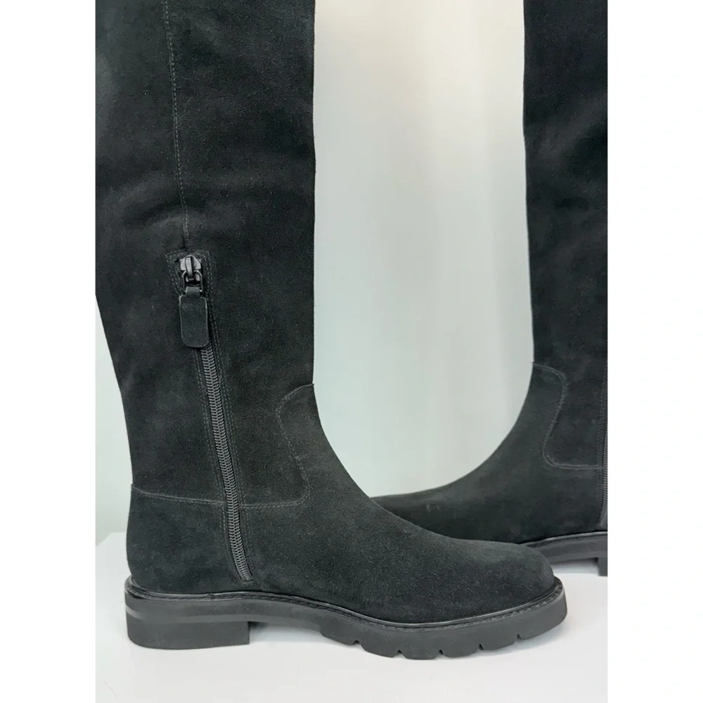 New Stuart Weitzman Chicago Suede Over The Knee Boots Sz US 7
